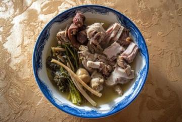 男人的快樂廣東傳統美食雞子生蠔豬腰湯