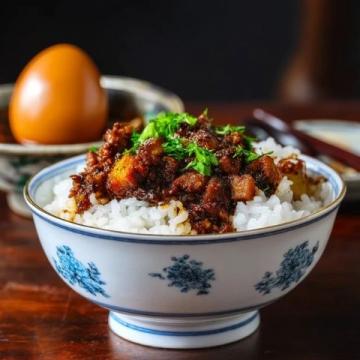 高平名吃店的超級美味:炒餑子、酸菜黑圪條和核桃肉的完美組合