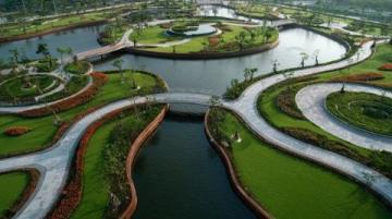 淮南市大型綜合性公園——龍湖公園:山水美景與休閑娛樂兼備