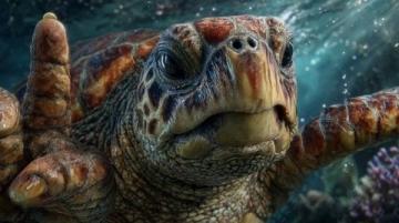 清晨陽光下的溫馨采購：野生甲魚的故事