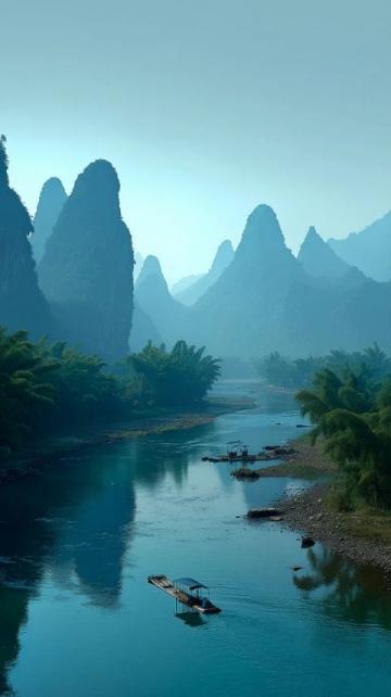 陽(yáng)朔：山水間的詩(shī)意畫(huà)卷