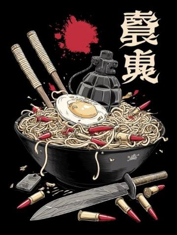 生命不長,煮面也是藝術