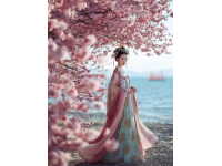 梅花盛開(kāi)如畫，打造現(xiàn)實(shí)中的世外桃源