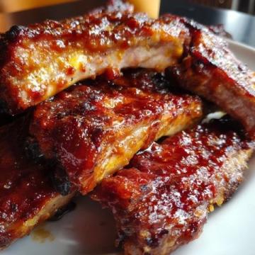 照燒醬烤肋排(照燒醬美食)