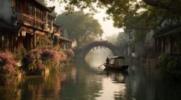 貴州畢節(jié)清晨美景:老城區(qū)里的生機(jī)與寧?kù)o