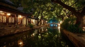 陽泉桃林溝民俗文化園(陽泉郊區(qū)桃林溝的桃河民俗文化園,已經(jīng)建成很多年了,每次去桃林)