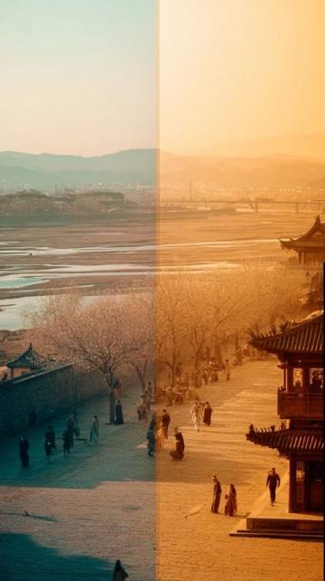 穿越時光的渭南古街:秦韻漢風與煙火人間共鳴
