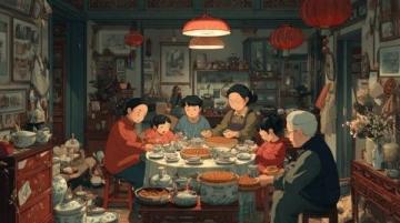 初六迎立春，五姐妹齊聚一堂，金花盛放共歡聚