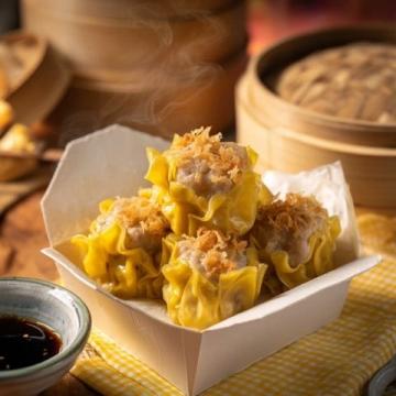 春分食韻:麥黃筋薺菜素餃,香菇松子餡,盡享春之美味