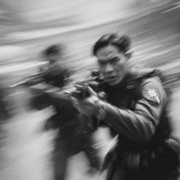 浙江海鹽:全副武裝特警送外賣,女子收到訂單驚呆了!