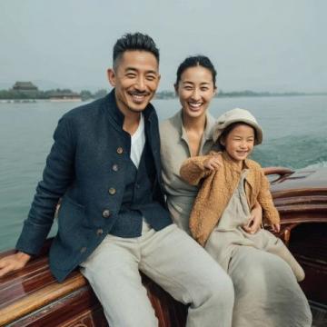 陸毅帶全家游都江堰女兒丹頂鶴長(zhǎng)腿吸睛網(wǎng)友盼添帥兒