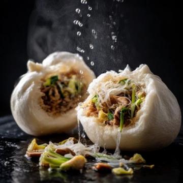 芋餃?zhǔn)侵袊?guó)南方(尤其是福建、江西等地)的傳統(tǒng)小吃,外皮用芋頭和淀粉制作