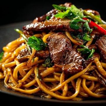 炒拉條的家常做法(美食炒拉條)