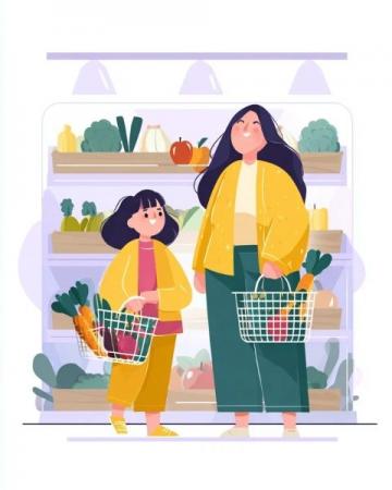 晚市購物驚喜:帶娃散步偶遇“天仙配”促銷,蔬菜肉品超值優惠
