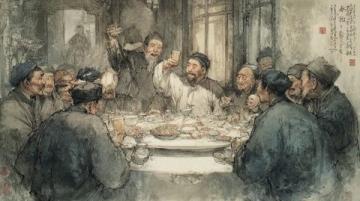 退休大爺組團甘肅嘗美食，五份麻辣燙后豪點十三道佳肴