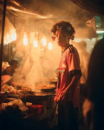 探秘新密美食夜市：文昌大公雞與炭火羊排的魅力