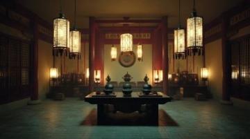 沉浸式體驗諾金酒店明代新中式美學(xué)天花板