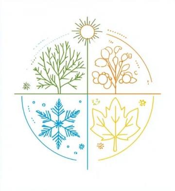 四季幽情詞牌組詩:春探夏懷秋思冬嘆