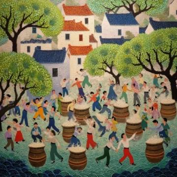 延邊金達(dá)萊民俗節(jié)——五一節(jié)慶祝活動