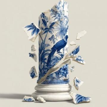 古韻遇上甜香青花瓷蛋糕的奇妙碰撞