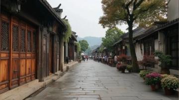 慈溪上林湖畔美食街探索之旅