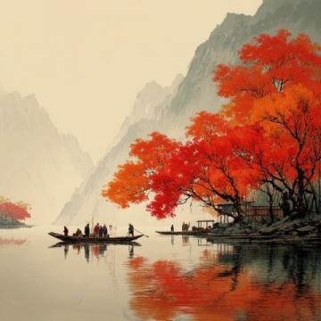 邯鄲龍湖公園:深秋時光畫卷,滏陽河畔詩意漫步