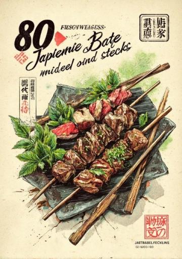 浐灞燒烤美食地圖，讓你一次吃個夠