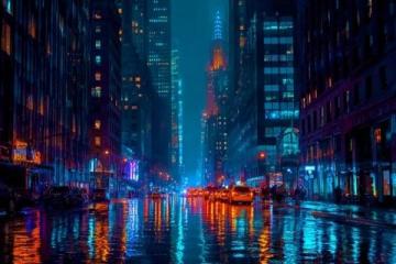 夜幕下的北京：繁華與喧囂并存
