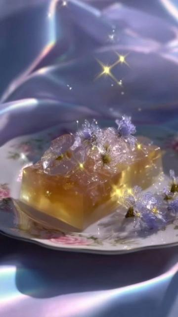秋天第一口水晶桂花糕