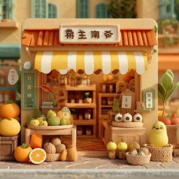 重慶磁器口:女子攜子逛街巧遇糖果店促銷活動