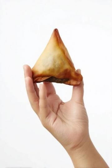 這里是超快手蔥油餅,口感十足