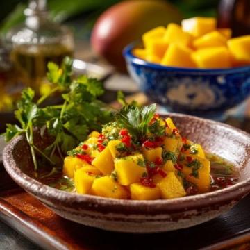 寧波美食:簡單快速做芒果班戟