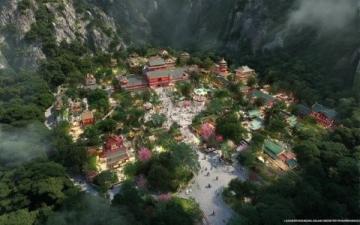 陽泉桃林溝民俗文化園(陽泉郊區(qū)桃林溝的桃河民俗文化園,已經(jīng)建成很多年了,每次去桃林)