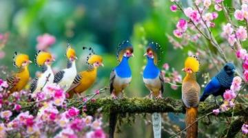 鳥類欣賞:七種美麗鳥類