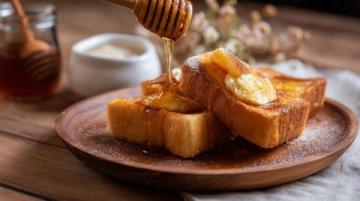 用蜂蜜化解生活的小煩惱：自制蜜蜂脆底小面包 рецепт
