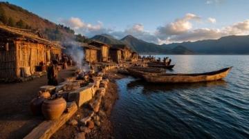 云端之藍:瀘沽湖畔的旅行回憶