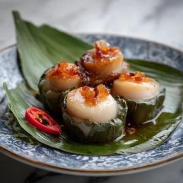 夏季美味佳肴：蒜香爆炒金針菇花甲螺