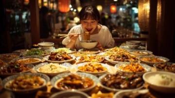 大盤飯菜香滿滿