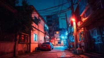 夜幕下的合興路:告別舊居后的溫暖回憶與新發現
