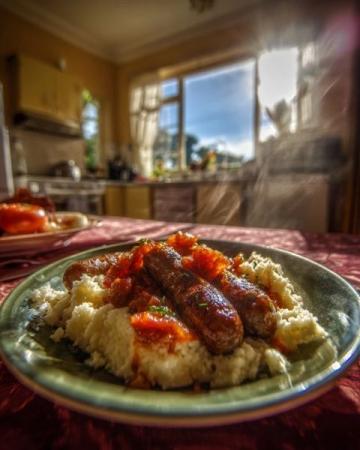 一鍋美味：香腸土豆燜飯，忙碌生活中的快捷美食大放異彩！