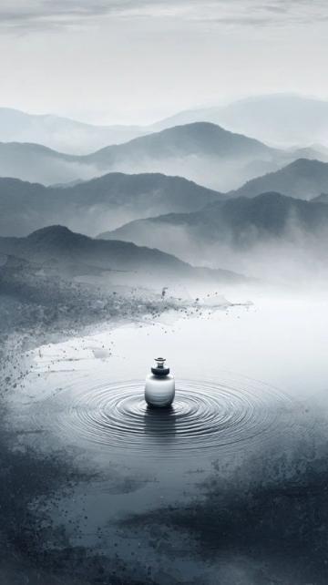 黎明六點,微光悄然灑落順峰山公園的青云湖畔,湖水仿若被喚醒的精靈,泛起粼粼波光