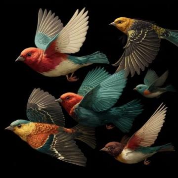 鳥類欣賞:七種美麗鳥類
