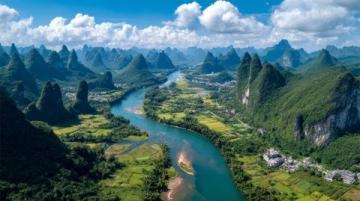 東江岸畔的放生盛景:臺江邊的如畫風光