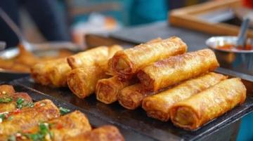 家鄉美食回憶：肥東老街春卷與梁元鎮烤小鱉、油炸獅子頭