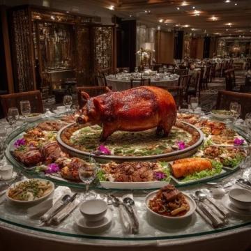 2020年1月8日中午公司聚餐：圣瓊美食百匯自助餐體驗記
