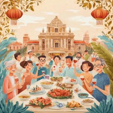 廈門驚現閩菜版清明上河圖