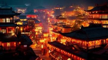 襄陽(yáng)夜色下的古城秘韻