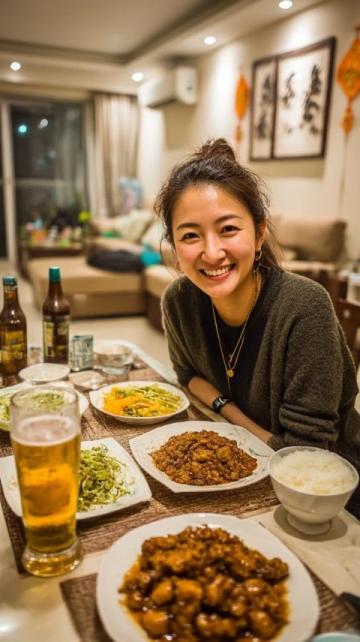 因為工作關系,今年的跨年我是跟先生一起去淄博度過的,沒有帶寶寶,正好