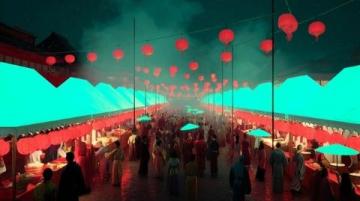 白云廣場夜市盛大開業(yè)，美食狂歡，必打卡的網(wǎng)紅地標！