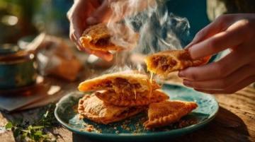 讓煙火氣滿滿的廚房里，瞬間帶來心底的溫暖與滿足的烙死面餅